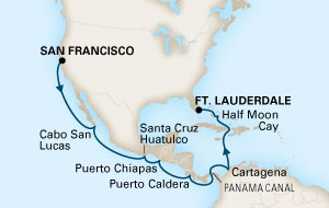 What are some popular three-day cruises out of San Francisco?