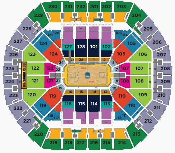 Oracle Seating Chart