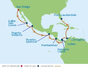 panama canal cruise san francisco celebrity route through cruises popular starts offers makes night way its very sftourismtips