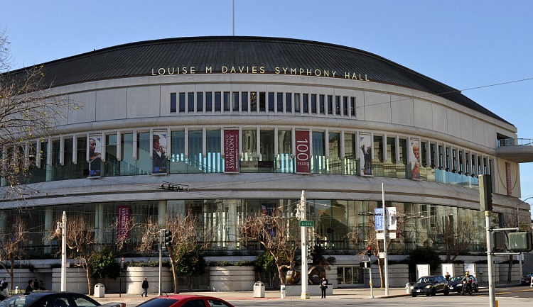 Davies Symphony Hall Seating Chart