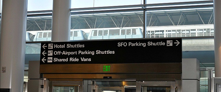 Flights To San Francisco Booking Tips Transit Options Sfo Transit Sign