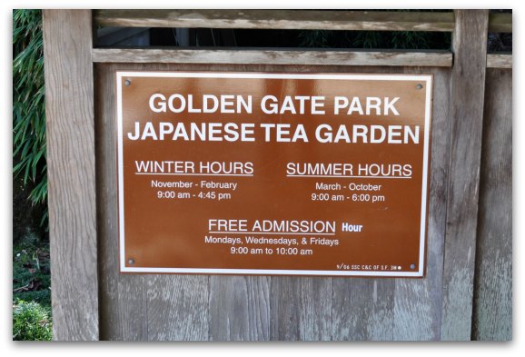 Japanese Tea Garden San Francisco Golden Gate Park
