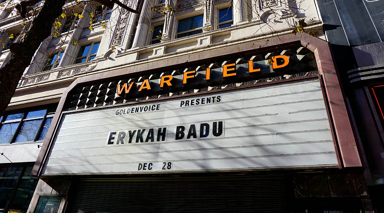 Warfield Theater Sf Seating Chart