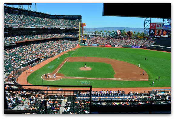 Sf Giants Stadium Seating Chart View From Seat