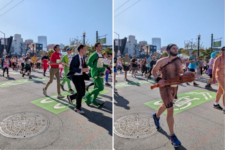 From suits to birthday suits at Bay to Breakers