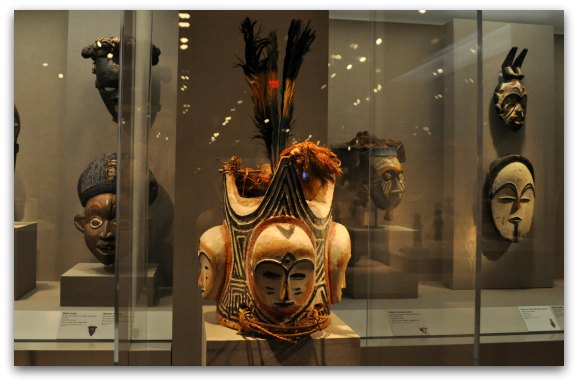 The African Art Gallery in the de Young Museum in San Francisco