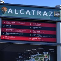 Alcatraz Details on their Map Alcatraz Details on their Map