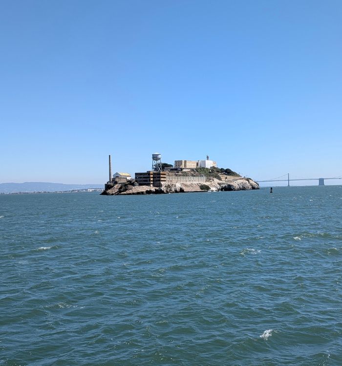 Alcatraz from a bay cruise