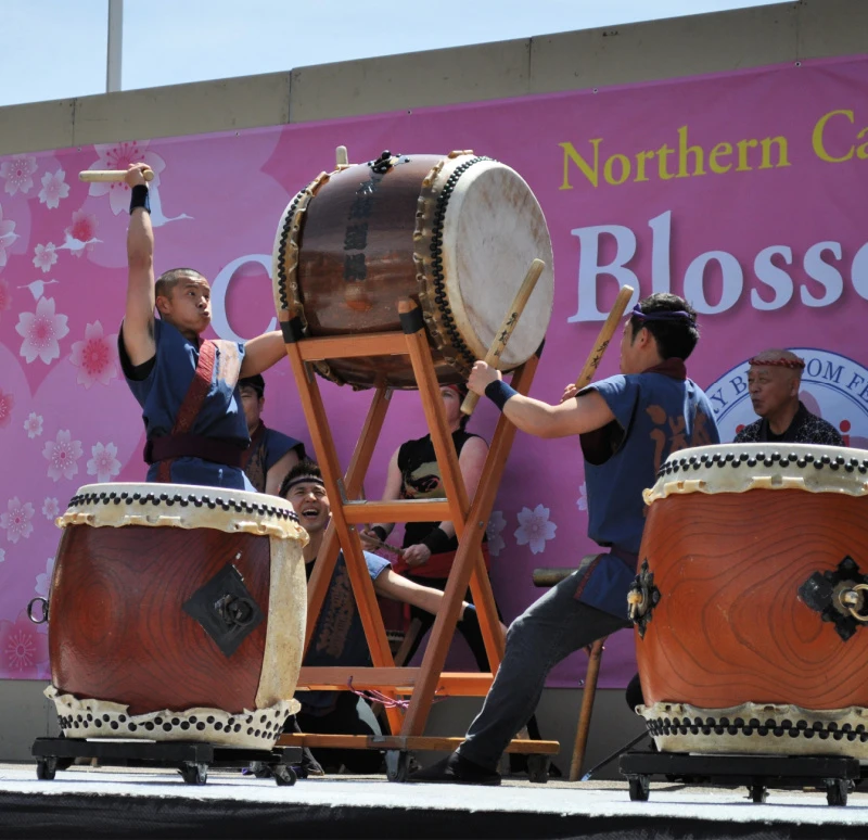 Cherry Blossom Festival in April in San Francisco