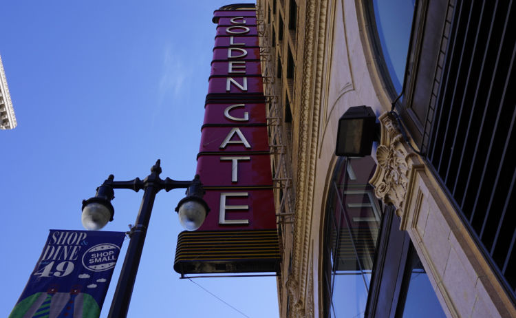 April Shows at the Golden Gate Theater