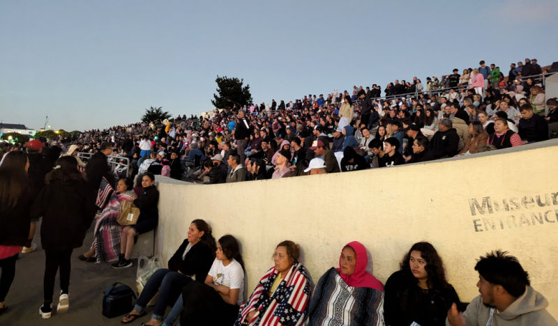 Fourth of July Crowds at Aquatic Park