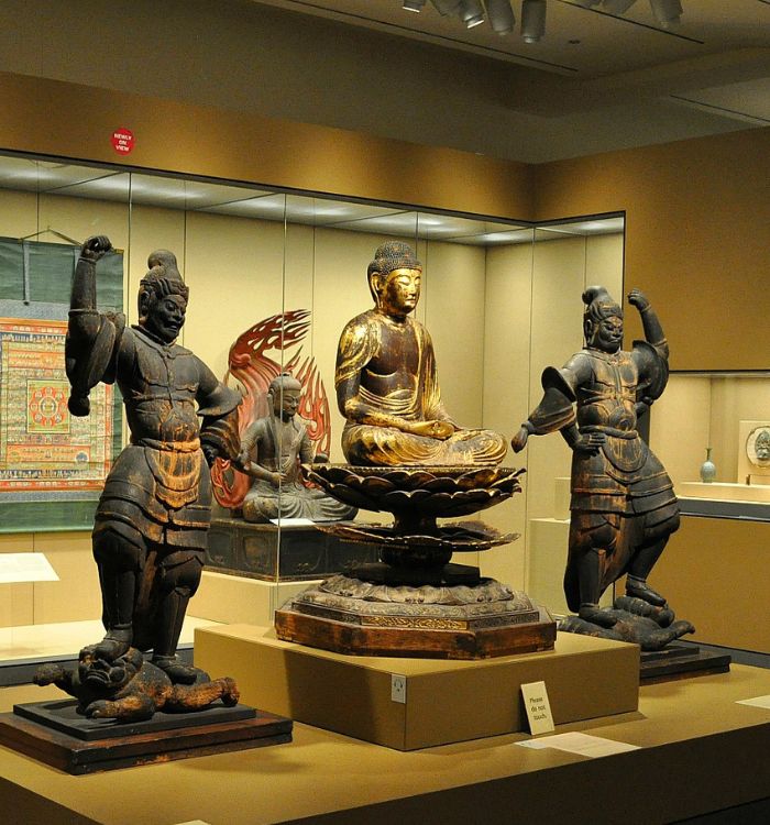 The Asian Art Museum during it's monthly free day.