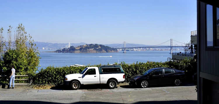 Bay Bridge from Montgomery Street