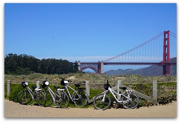 Biking the Golden Gate Bridge