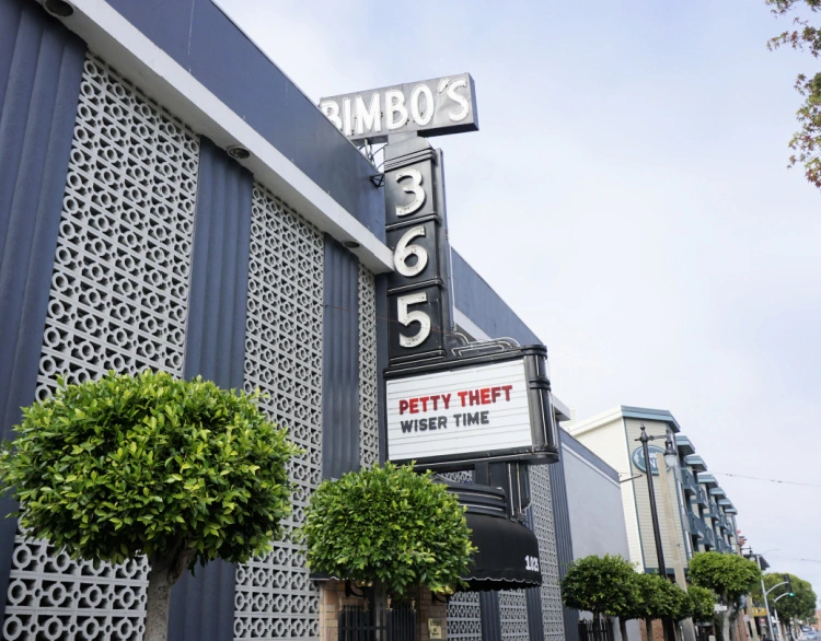 Bimbos 365 in North Beach