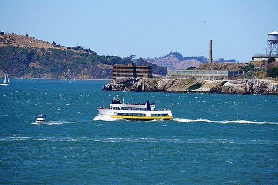 A Blue and Gold Fleet Cruise on the SF Bay.