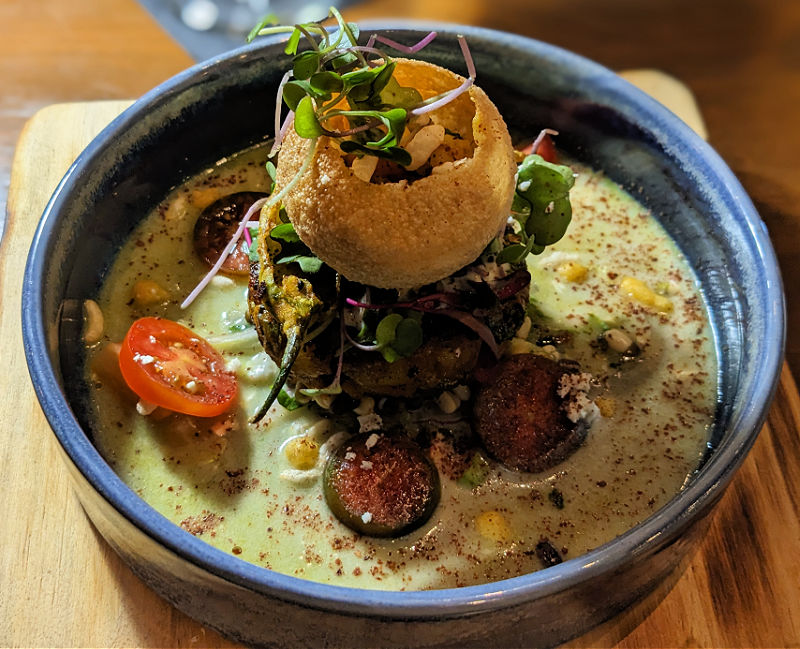 Flavor Bomb at the Blue Mermaid in Fisherman's Wharf San Francisco