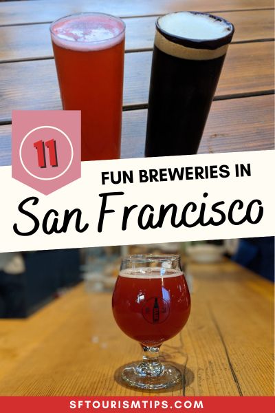 Top breweries in San Francisco, Pinterest Pin