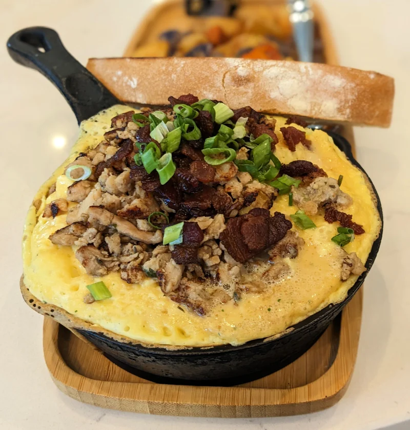 Soufflegg Skillet at Sweet Maple