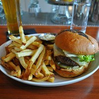 Burger at Maven Burger at Maven