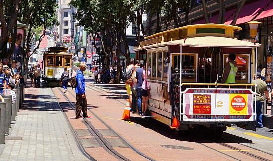 Cable Car Turnaround in SF