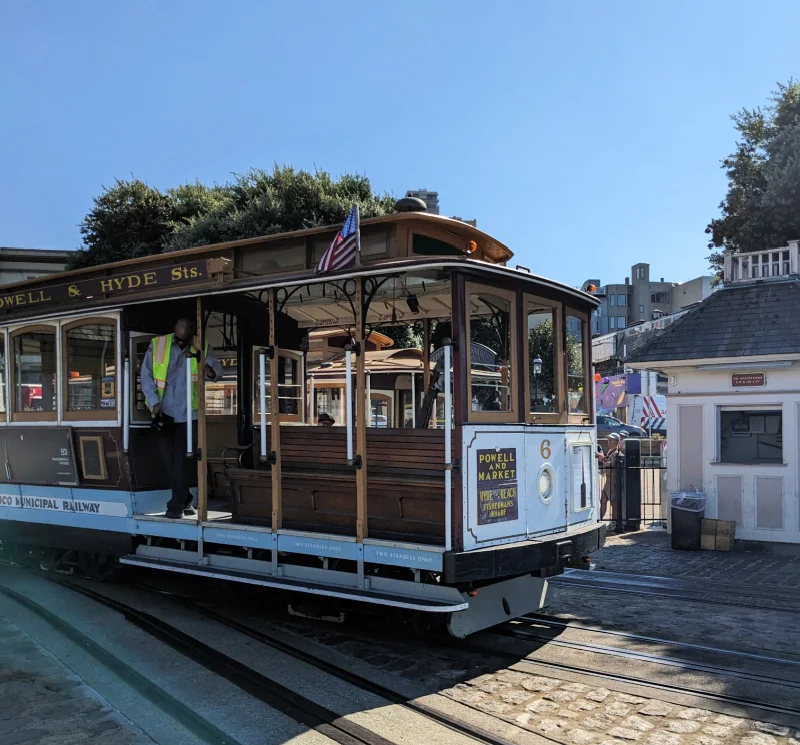 Cable Cars in Fisherman's Wharf