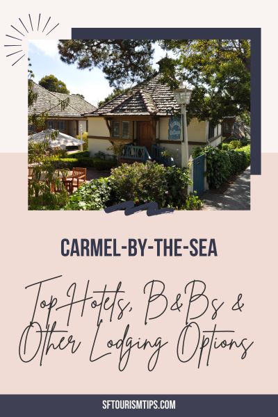 Carmel by the Sea Hotels Pin
