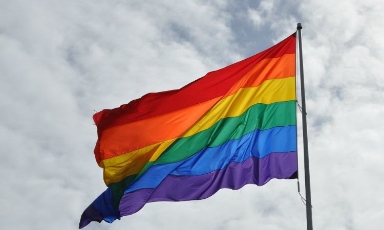 Famous Castro Flag at Harvey 
