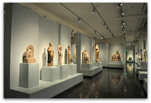Part of the China exhibit at the SF Asian Art Museum