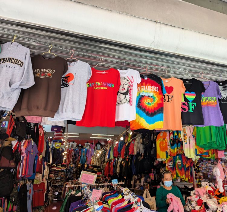 Main shopping area of Chinatown