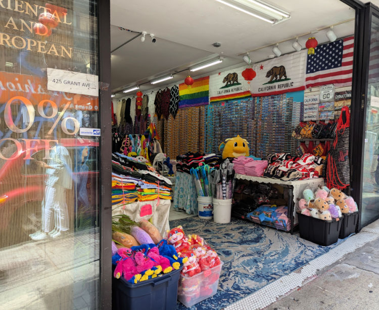 Shopping Around Chinatown's Grant Avenue in San Francisco
