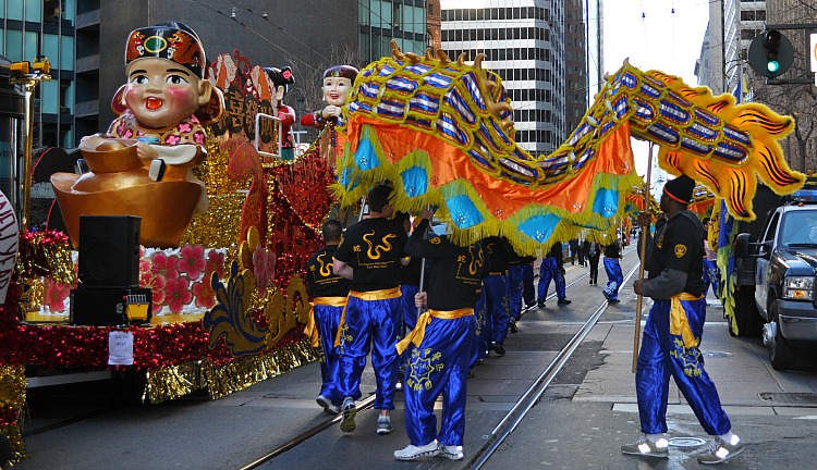 Chinese New Year Parade in SF in February