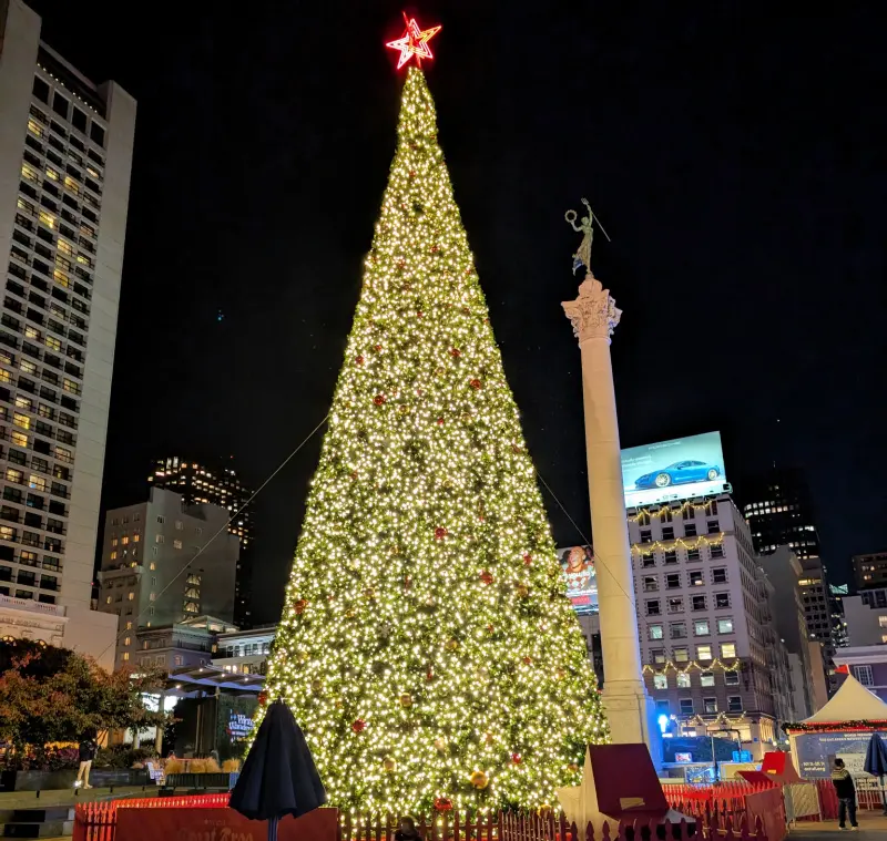 Christmas Lights Union Square
