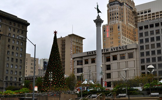 Christmas Tree in Union Square