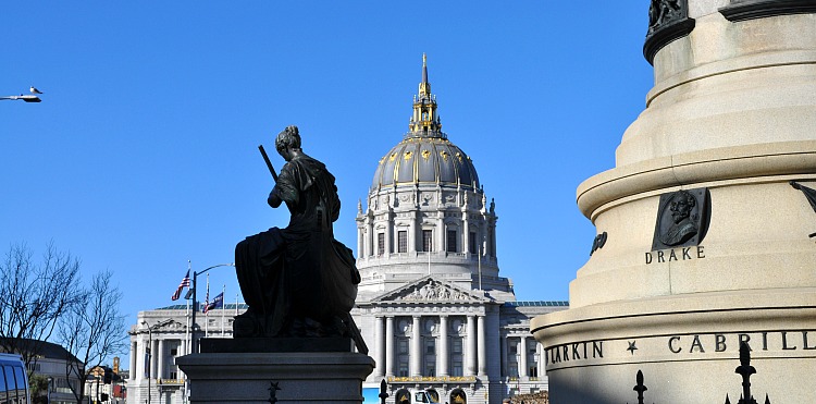 City Hall with Statues