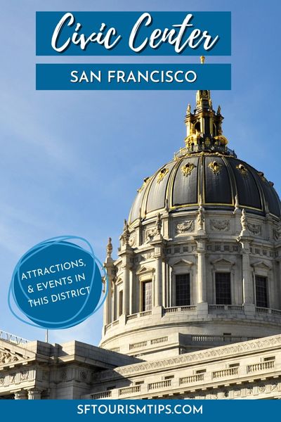 Civic Center San Francisco Pin