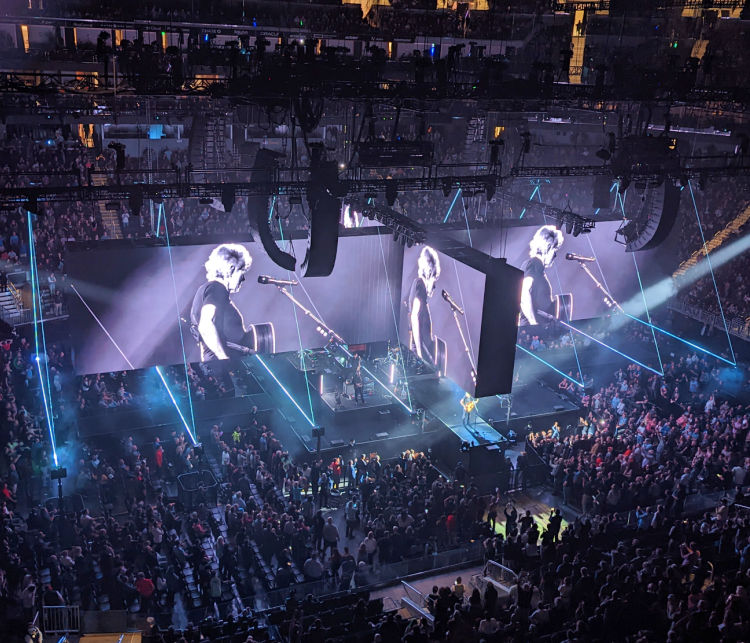 Concert at the Chase Center in SF