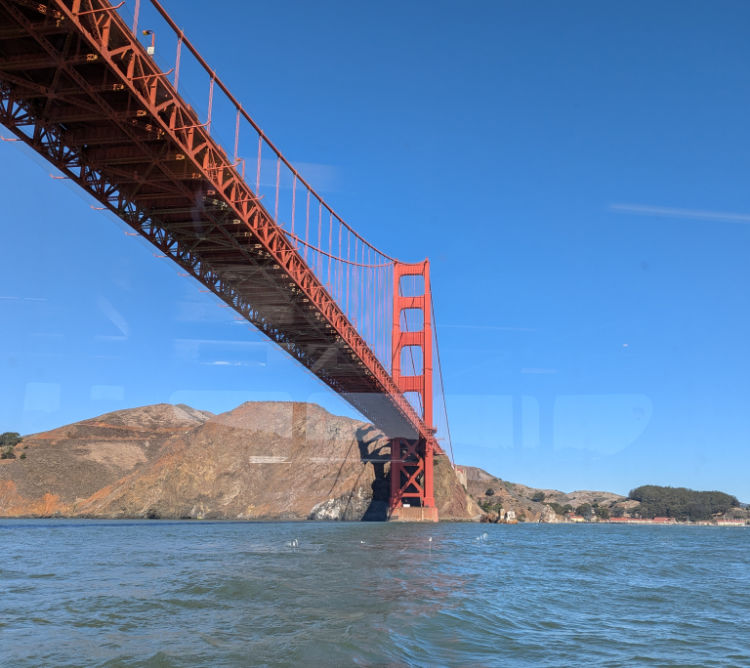 Memorial Day Cruise under the Golden Gate Bridge