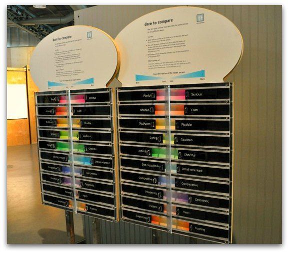 The Dare to Compare perception display