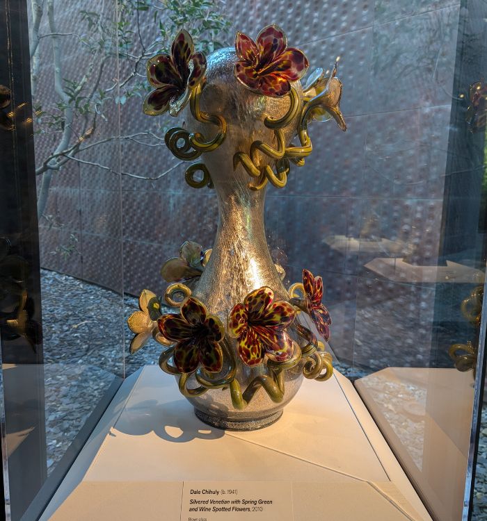 A beautiful Chihuly on display at the de young museum