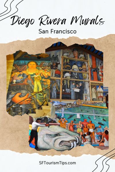 Diego Rivera Murals San Francisco Pin