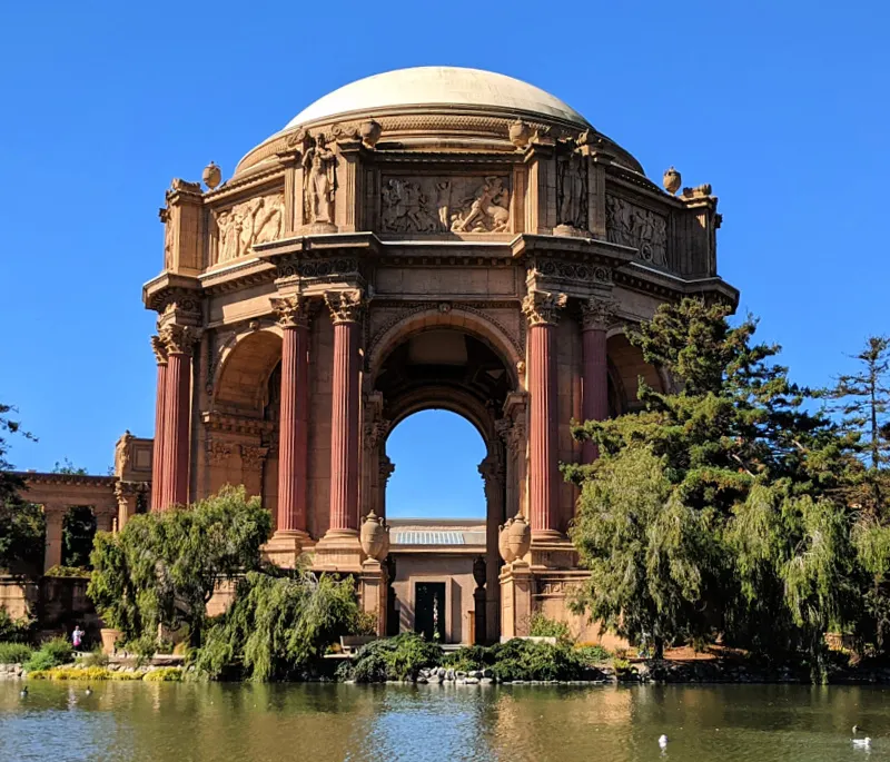 Dome at the Palace of Fine Arts Dome at the Palace of Fine Arts