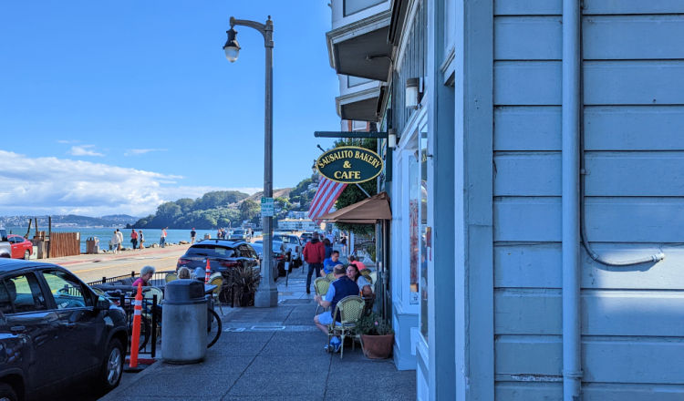 downtown Sausalito