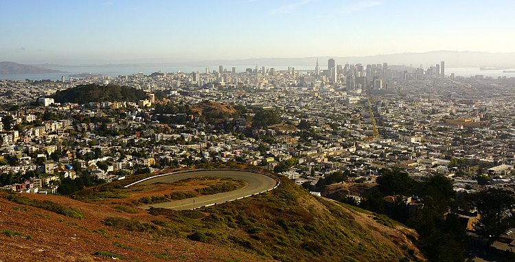 Downtown SF from Twin Peaks