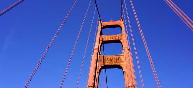 Golden Gate Bridge on my drive to Napa