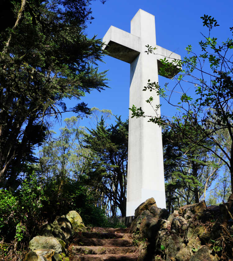 The Cross at the top of Mount Davidson in San Francisco