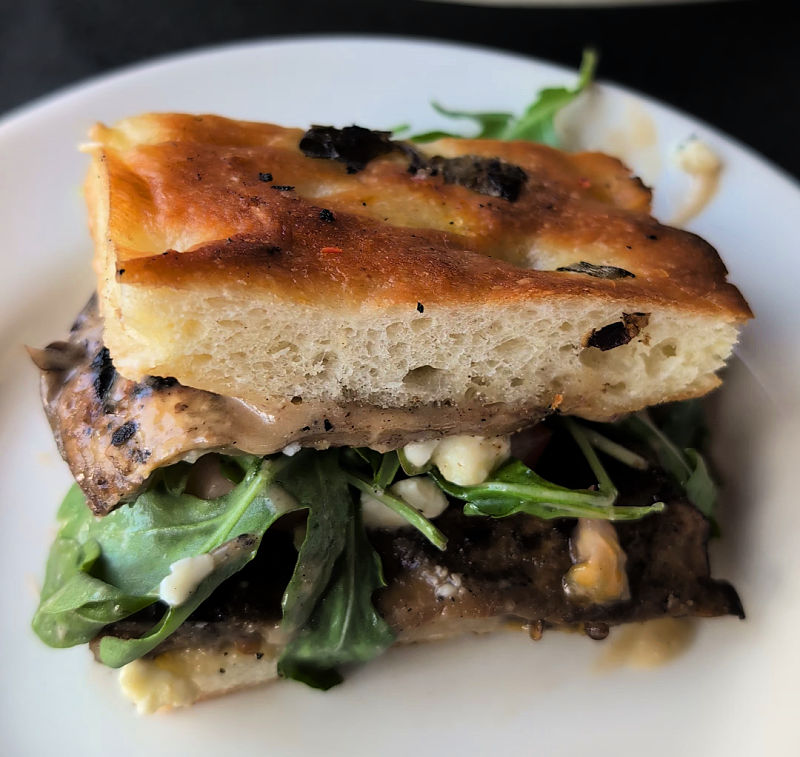 Eggplant Sandwich at Stretchy Pants