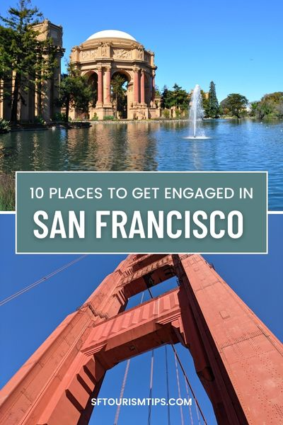 Engaged in San Francisco Pin