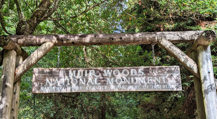 Entrance to the National Park
