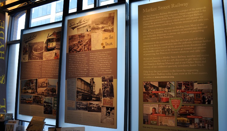 Exhibit inside the Railway Museum